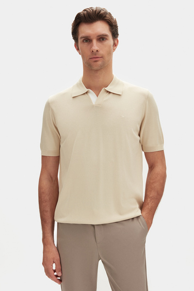 Damat Bej Polo Yaka Yazlık Triko