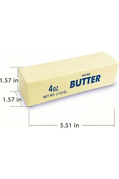 Generic لعبة نيدوه على شكل قطعة زبدة بطيئة الارتفاع لتخفيف التوتر والاسترخاء، لعبة زبدة ناعمة معطرة، لعبة فيدجيت سكويشي، لعبة زبدة معطرة بالكريمة، ديكور مكتب (أصفر)