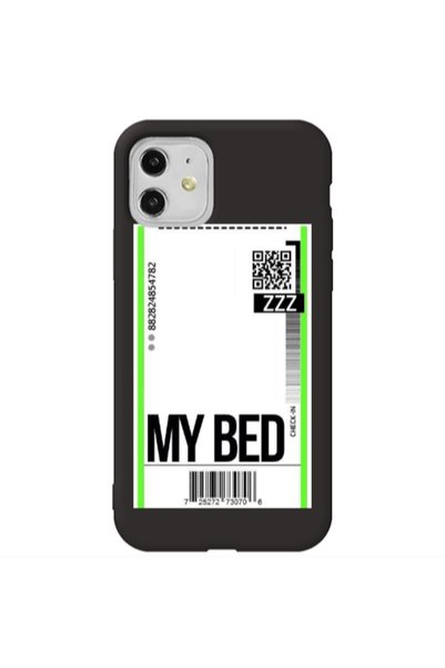 Other Apple iPhone 11 My Bed ZZZ Black Colored Silicone TPU Θήκη