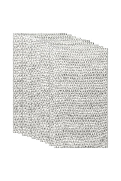 NEXTLY Panouri decorative din fibrociment cu textură chevron, 10 bucăți, 60 x...