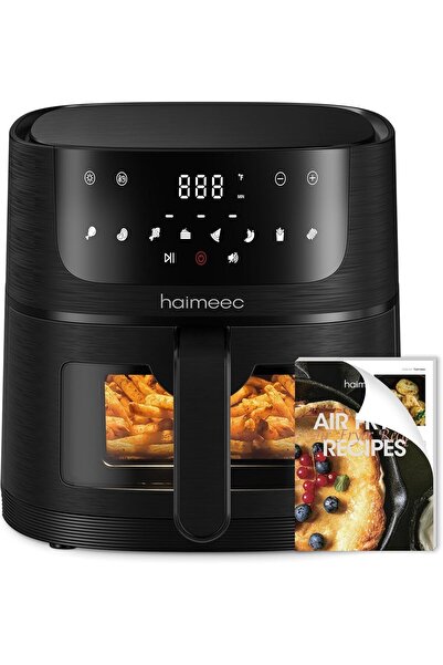 Haimac HAIMEEC Φριτέζα Αέρος 6L, Φριτέζα χωρίς λάδι 8-σε-1 με οπτικό κάλυμμα ...