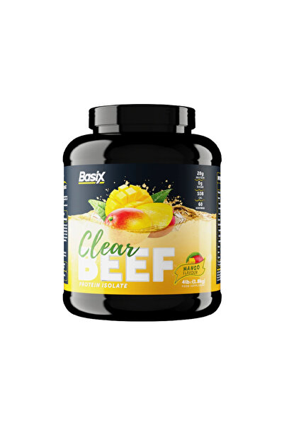 Basix Bissex Beef Protein Mango Flavor - Clear Beef Protein Isolate Mango Fla...