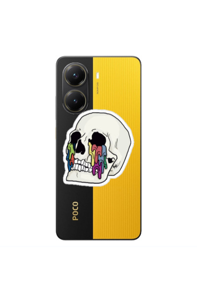 Other Xiaomi Poco X7 Pro Skull Transparent Silicone TPU Θήκη