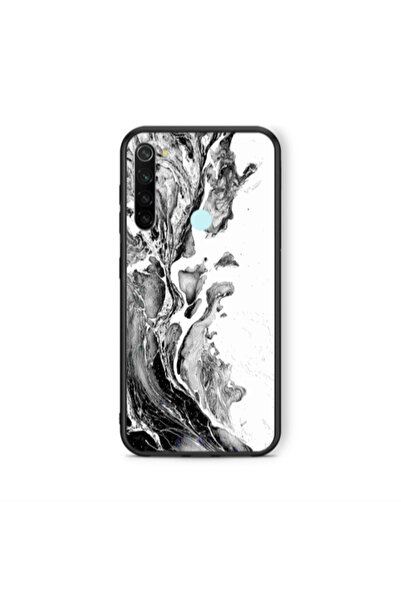Other Xiaomi Redmi Note 8 Marble River Black Glossy Θήκη