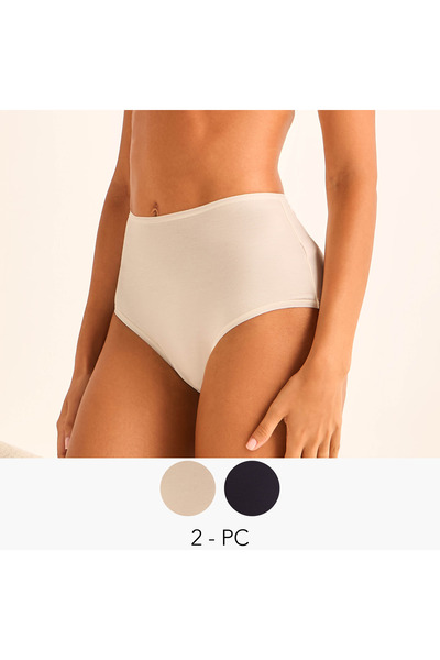FAV Set of 2 - Full Briefs High Waist