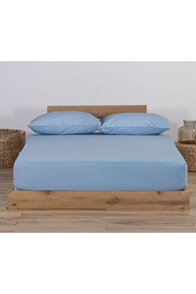 Nef Nef Homeware Σεντονι Jersey με Λαστιχο 180x200+35 nef-nef Home Wear L.blu...