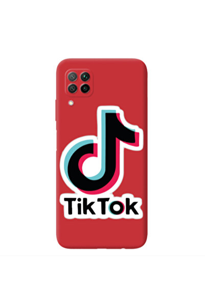 Other Huawei P40 Lite Tik Tok Red Colored Silicone TPU Θήκη