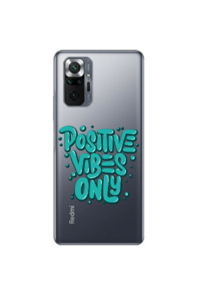 Other Xiaomi Redmi Note 10 Pro 4G Positive Vibes Only Transparent Silicone TP...