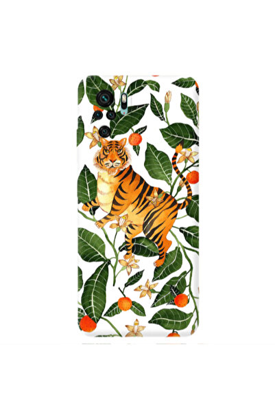 Other Xiaomi Redmi Note 10S Flower Leopard and Laves Transparent Silicone TPU...