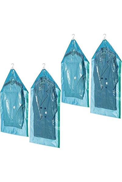 Arabest Hanging Vacuum Storage Bags, Set of 4 Space Saver Bags for Clothes, V...
