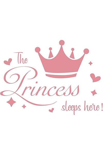 Arabest Wall Decals, Pink Little Star Crown Inspirational Quotes for Kids Roo...