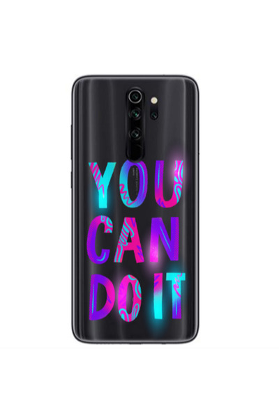 Other Xiaomi Redmi Note 8 Pro You Can Doit Transparent Silicone TPU Θήκη