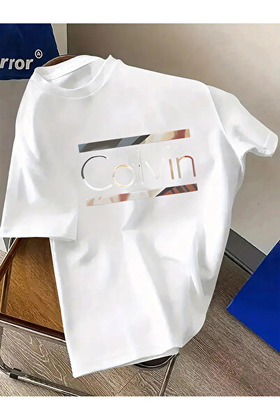 799 تي شيرت رجالي أسود بتصميم جرافيك شعار 'C' أصفر جريء - قطن مسامي، قصة فضفا...