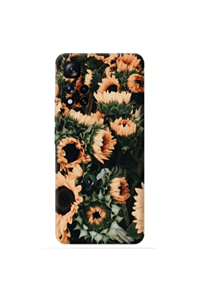 Other Xiaomi Redmi Note 11s 5G Sunflowers Transparent Silicone TPU Θήκη