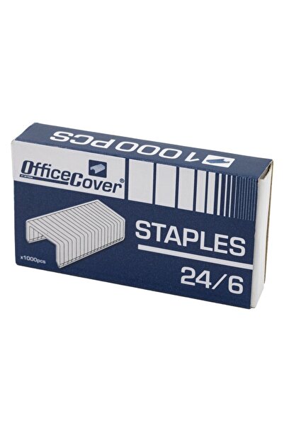 MC Micostore Capse Office Cover SL1001/RA246, 24/6, 30 coli, set 1000 bucăți