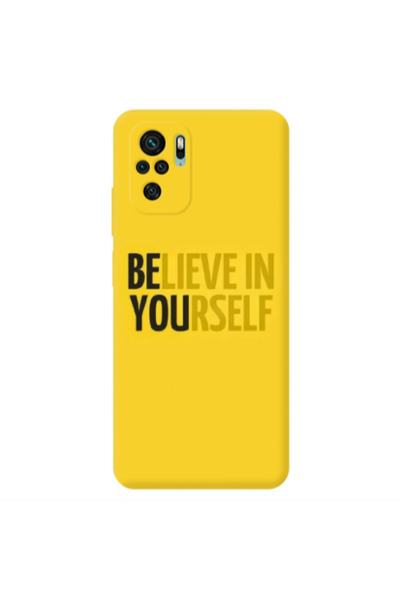 Other Xiaomi Redmi Note 10S Belive in Yourself Transparent Silicone TPU Θήκη