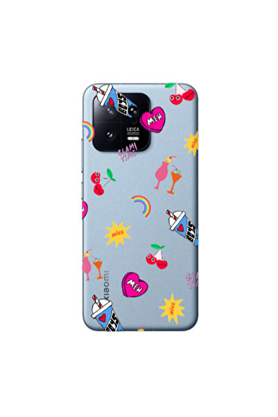 Other Xiaomi Mi 13 5G glam time Transparent Silicone TPU Θήκη