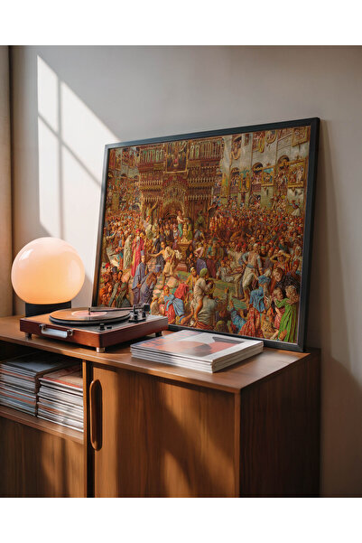 Pegziz William Holman Hunt Miracolul Focului Sacru, Biserica Sfântului Sepulc...