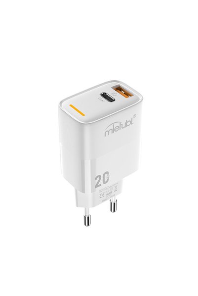 mletubl Incarcator retea 2 porturi USB+Type C