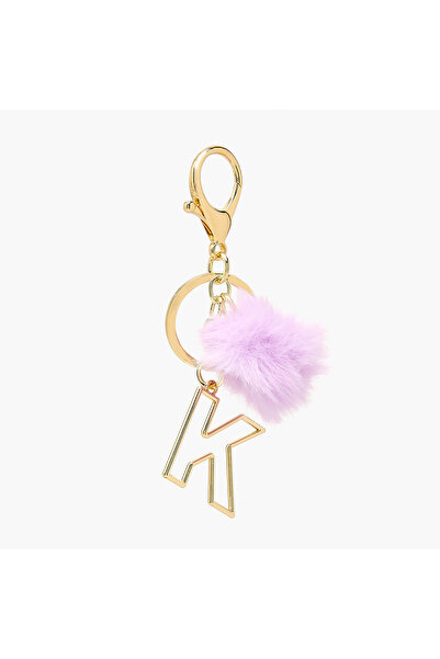 Lifestyle Keychain with Initial K Accent