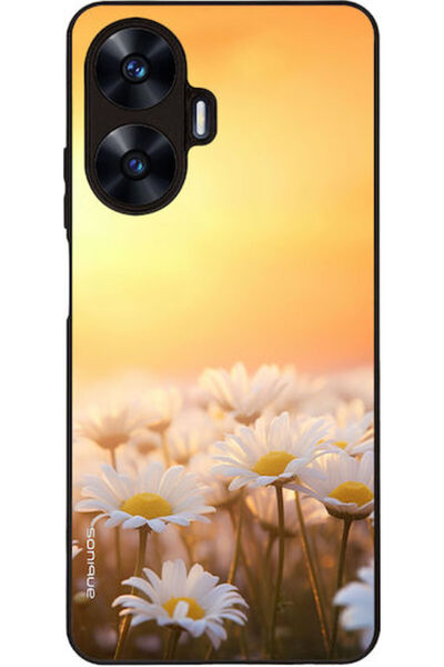Other Σειρά Sonique Ηλιοβασίλεμα στην Εδέμ Θήκη Golden Daisy για Realme C55