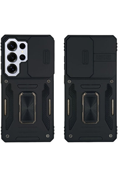 Other Θήκη Ring Armor Camshield Sonique Samsung Galaxy S26 Ultra Μαύρο