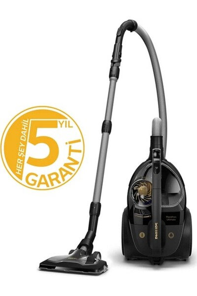 Philips Süpürge Toz Torbasız Maraton Ultimate 9125 Powercyclone 10 + Yüzmasaj...