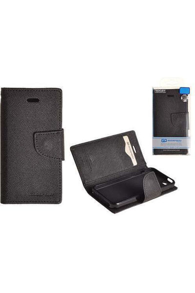 Mercury Samsung Galaxy Core Plus Κομψή Μαύρη Θήκη Κινητού Τηλεφώνου Τύπου Ημε...
