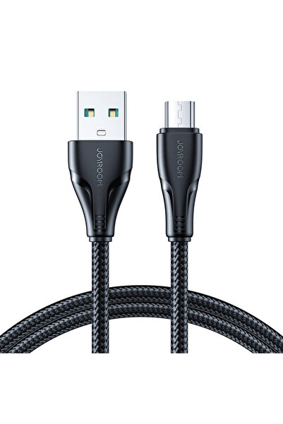 Joyroom Cablu USB la Micro USB 2m 2.4A Negru