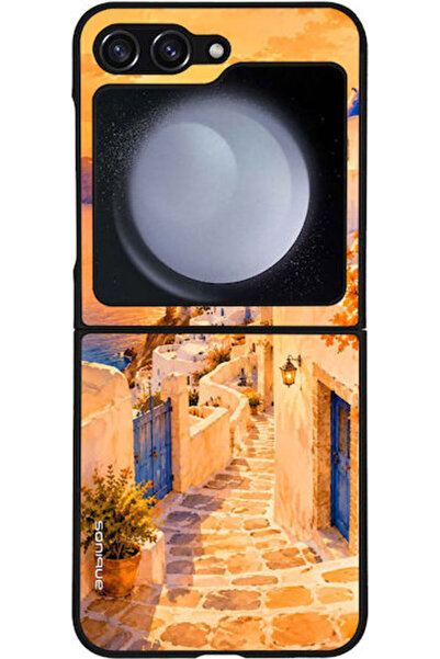 Other Σονίκ Λευκή Θήκη Βιβλίου Σιλικόνης για Galaxy Z Flip5
