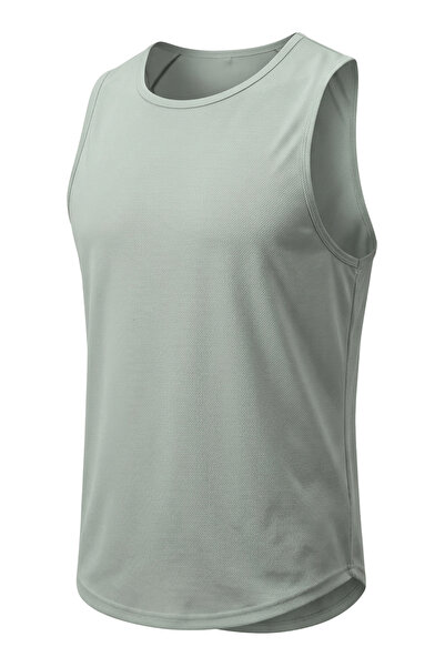GENIUS STORE Men's Zero Sleeve Sports Athlete Sweat-Wicking Fitness Gym T-Shi...