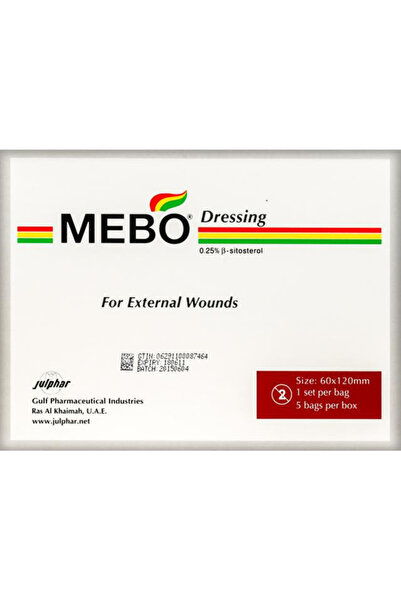 MEBO 0.25% Dressing 6x12 cm - 5 Pcs