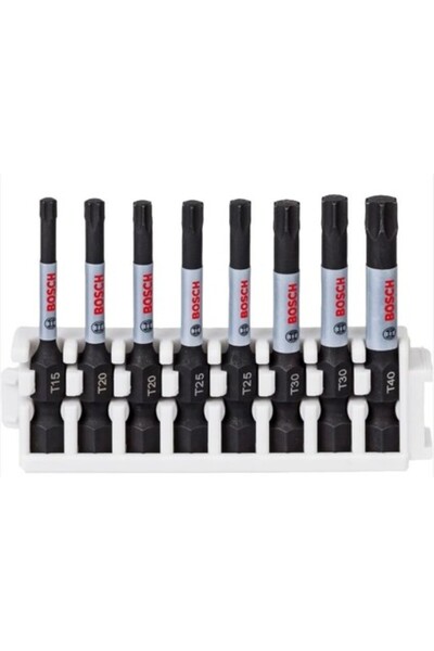 Bosch Impact 50 mm Torx Bits Uç Seti 8'li T15-T40 Özellikleri ile Dayanıklı v...