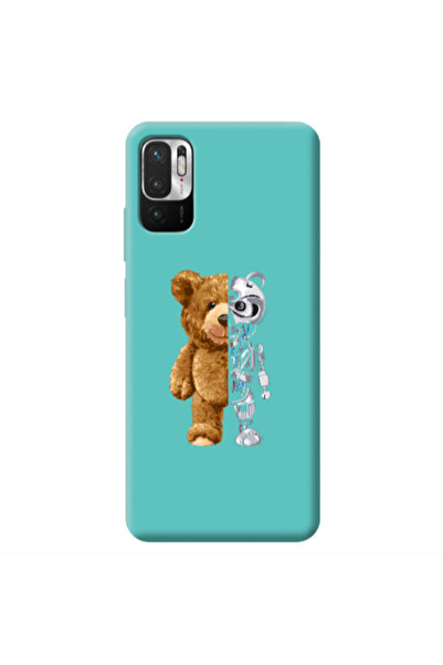 Other Xiaomi Redmi Note 10 Pro 5G Glacier Turquoise Colored Silicone TPU Θήκη