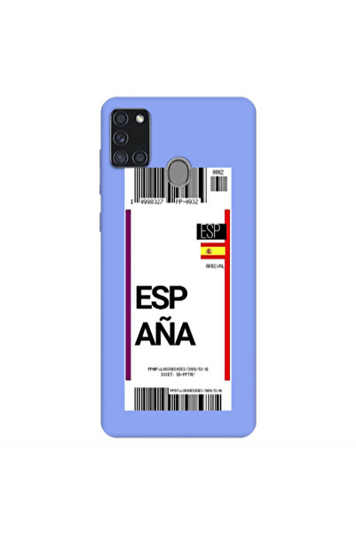 Other Samsung A21S Espana Arrival Light Purple Colored Silicone TPU Θήκη
