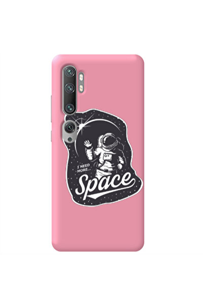 Other Xiaomi Mi Note 10 Pro I need more spacee Pink Colored Silicone TPU Θήκη