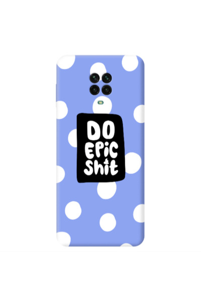 Other Xiaomi Redmi Note 9 Pro Do Epic Shit Light Purple Colored Silicone TPU ...