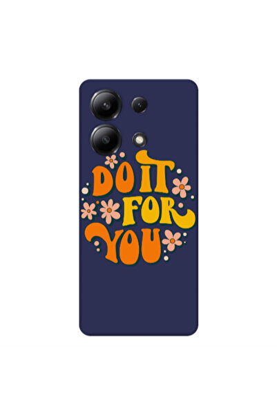 Other Xiaomi Redmi Note 13 4G Do it For You Dark blue Colored Silicone TPU Θήκη