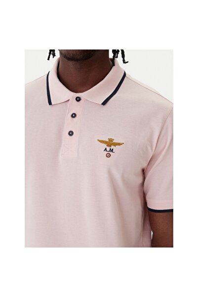 Aeronautica Militare Polo bărbați 261PO1308UP00082 Roz