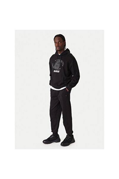 Guess Pantaloni de trening pentru bărbați Z6RB03K9YI1 Negru