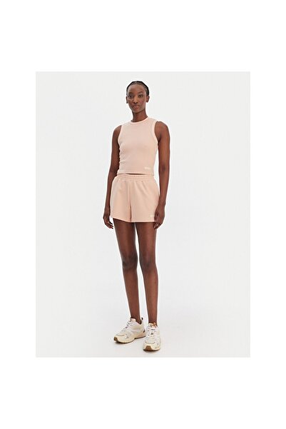 Guess Pantaloni scurți sport de damă V6GD08K3004 Portocaliu