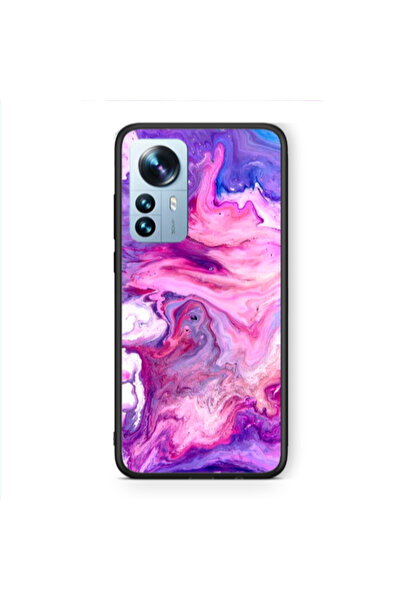Other Xiaomi Mi 12 Pro Marble art Black Glossy Θήκη