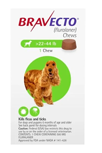 bravecto brave-CTO10-20kg köpek tablet