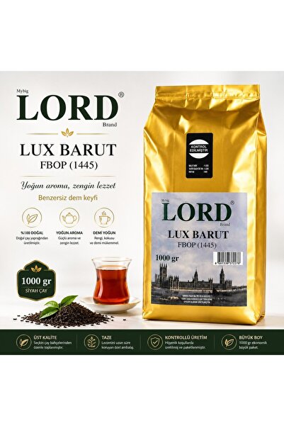 My BİG LORD brand Lord Lux Barut Fbop (1445) Premium Seylan Siyah Çayı – Yoğun Aroma, Eşsiz Dem