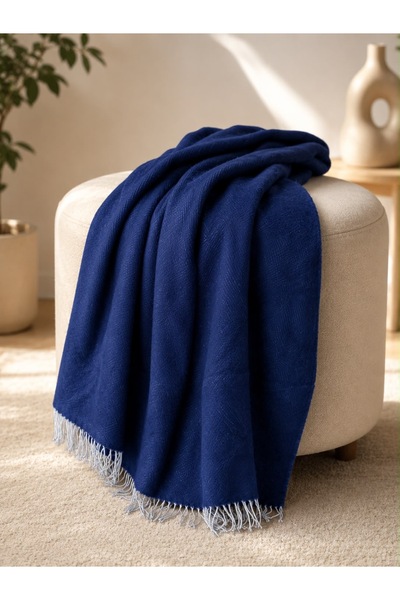 WOOLY LIFE Hakiki Yün Battaniye Çift kişilik 180x220 %100 yün