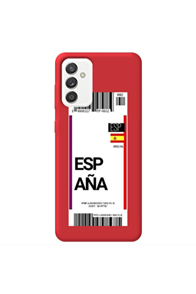 Other Samsung M13 Espana Arrival Red Colored Silicone TPU Θήκη