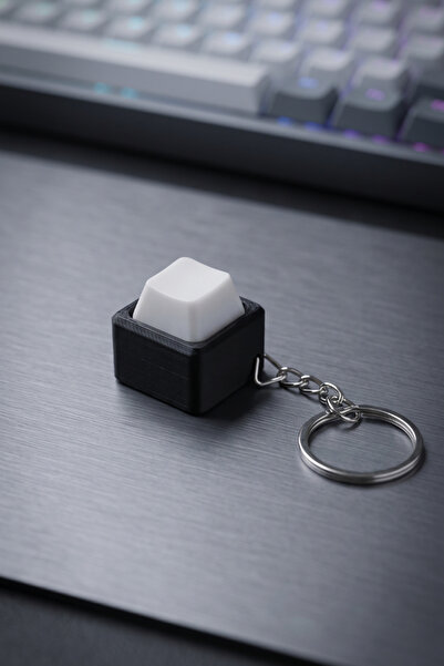 TEKMAKG Mekanik Klavye Blue Switch Anahtarlık - Stres Atıcı Fidget Oyuncak