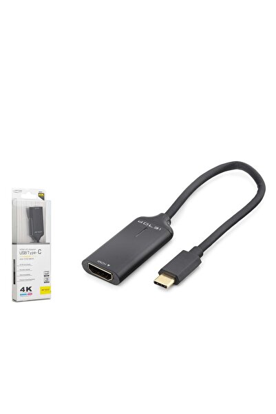 HADRON Ietop Hdx7898 Type-C to HDMI Video Converter 4K 30 Hz 20 cm Black