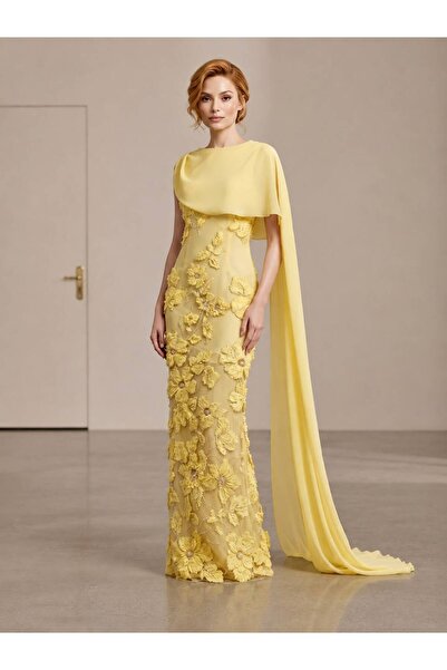 GORI FASHION Lemon Embroidery Dress