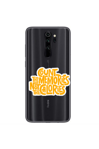 Other Xiaomi Redmi Note 8 Pro Count the memories not the calories Transparent...